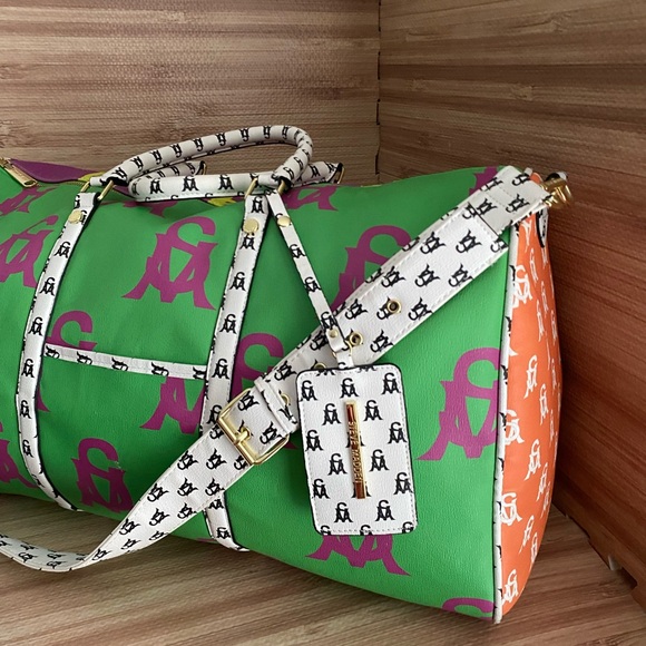 Steve Madden Multi BSpeedy Duffle Travel Overnight Carry On Bag - Picture 2 of 15